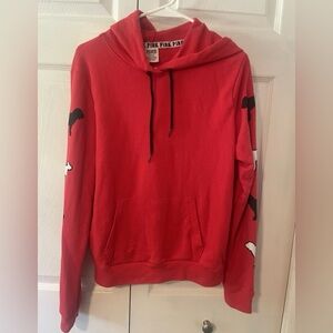 Victoria's Secret Pink Red Hoodie